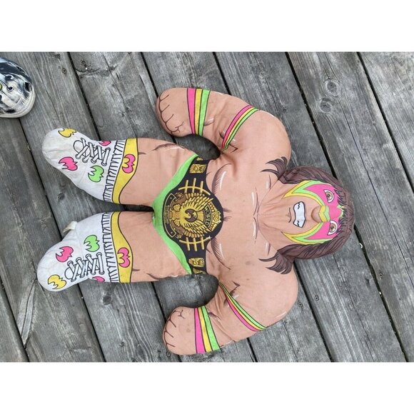 Vintage WWF WWE Wrestling Buddies Bundle - Sting, Hulk hogan Ultimate Warriors - Picture 9 of 10